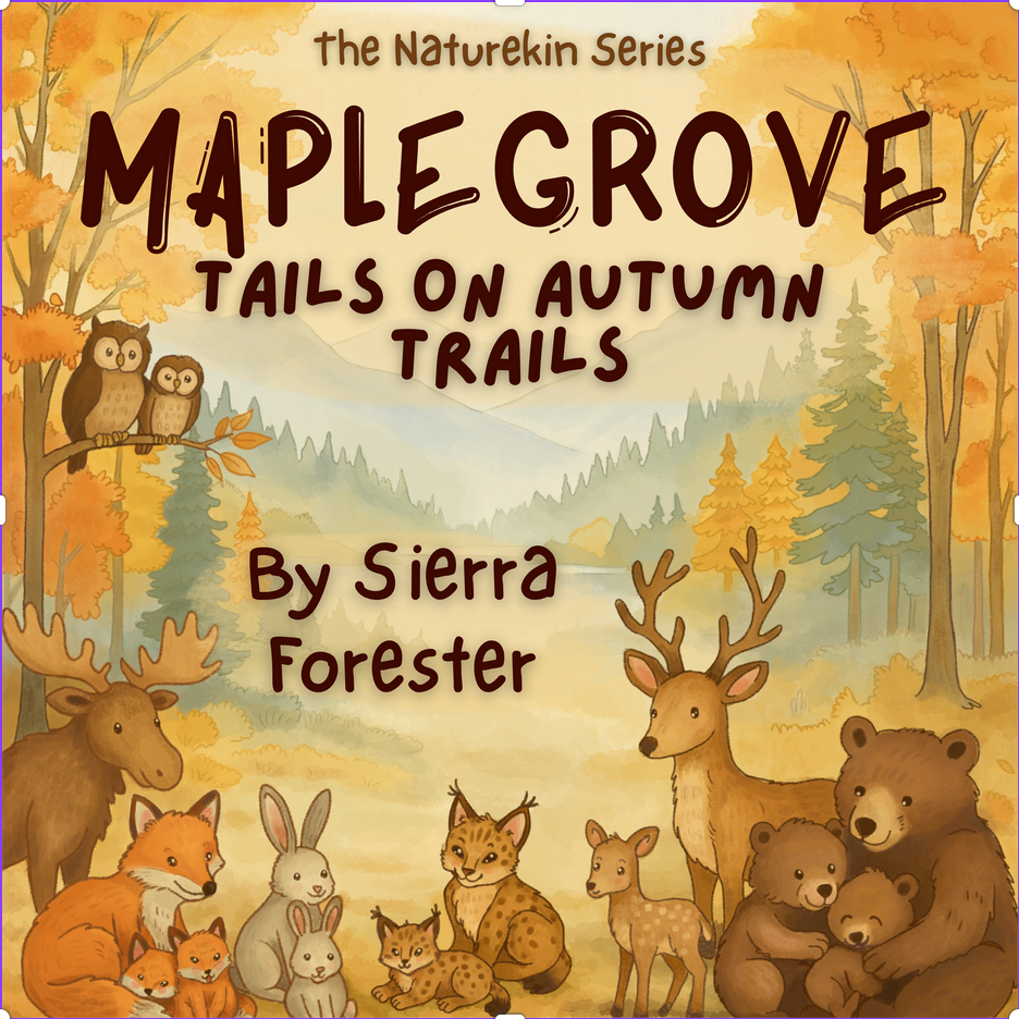 SIGNED Maplegrove: Tails on Autumn Trails | Paperback Book with Goodies