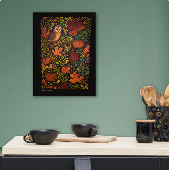 "Autumnal Woodland" - Sierra Forester | Canvas Print