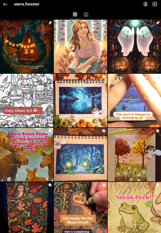 Follow My Art Journey: Art Community and Process Videos