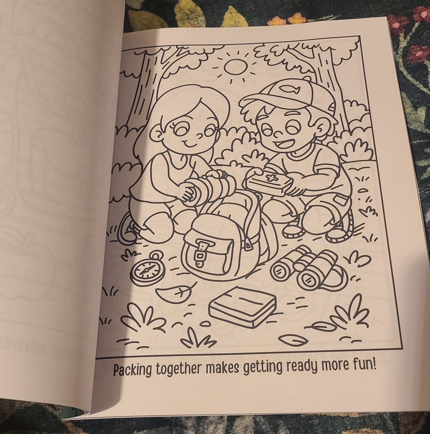 Beyond the Backyard: Exploring the Outdoors Coloring Book
