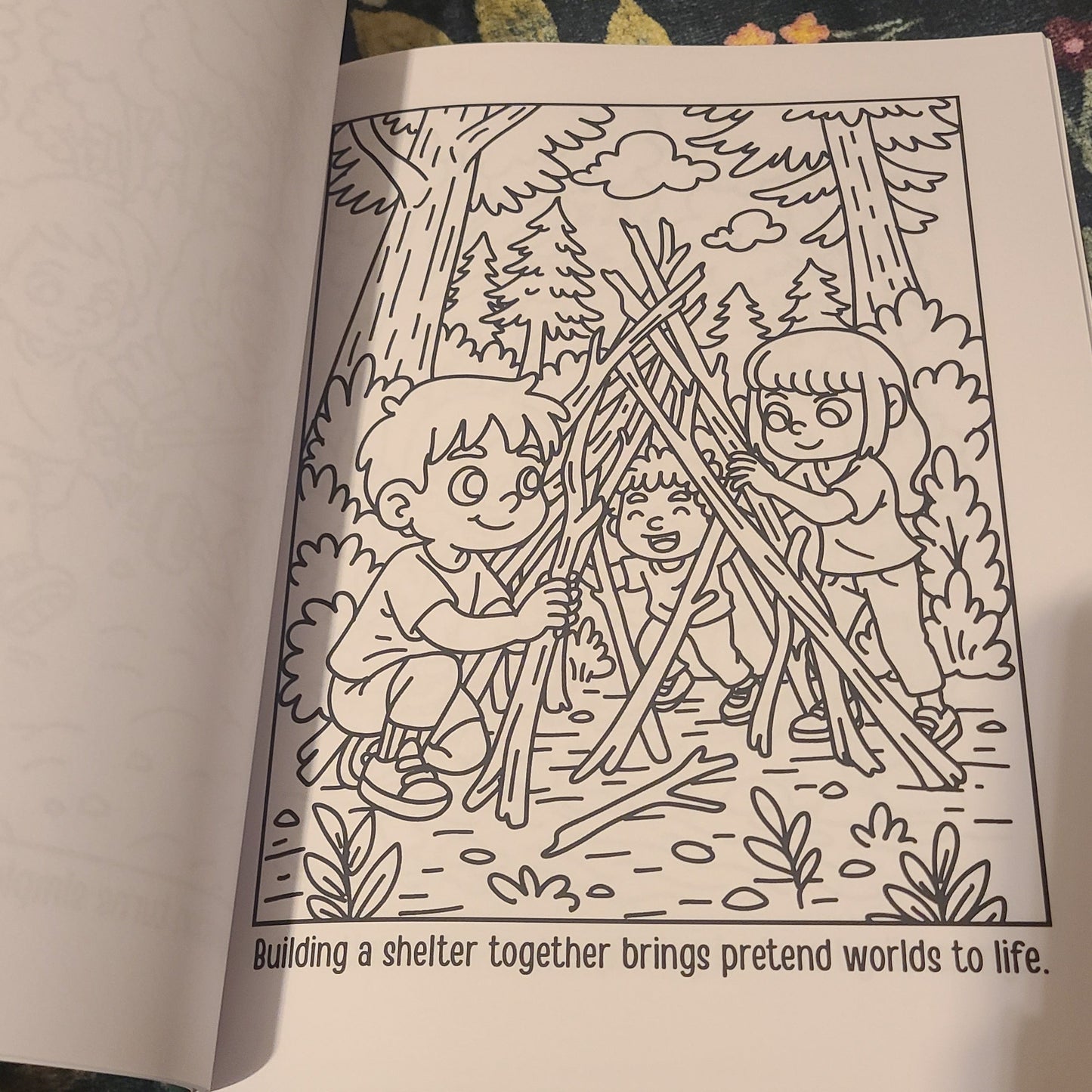 Beyond the Backyard: Exploring the Outdoors Coloring Book