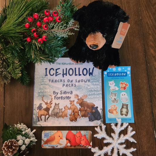 Plushie Bundle Paperback | Icehollow: Tracks on Snowy Packs | SIGNED COPY