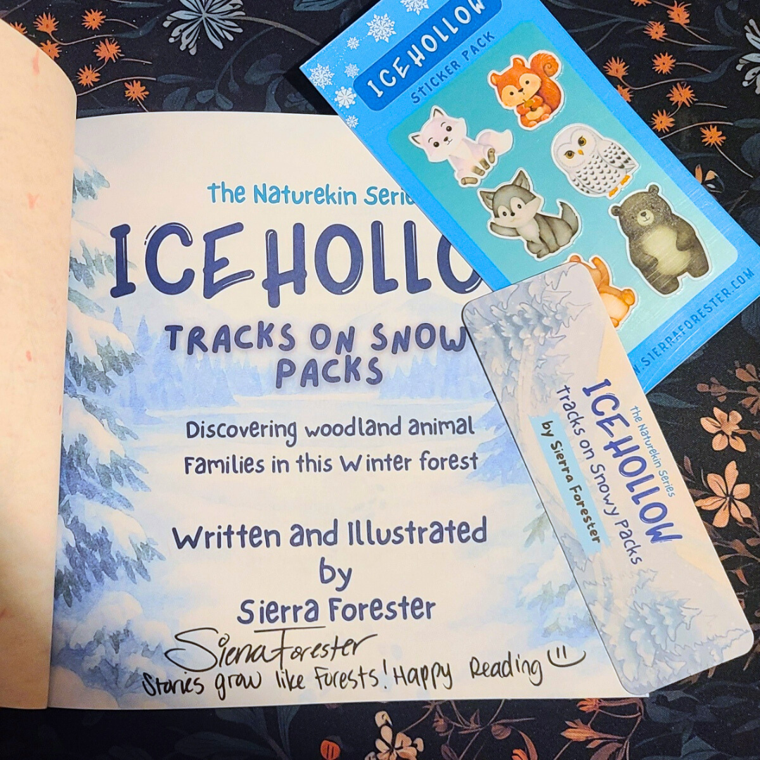 Icehollow: Tracks on Snowy Packs SIGNED COPY With Goodies