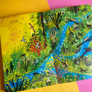 The Art of Rewilding: The Return of Yellowstone’s Wolves by Nadja Belhadj | Hardcover | Children's Book