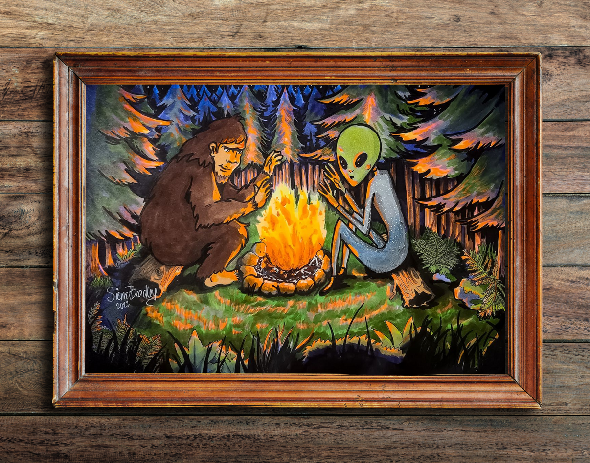 Strange Forest | Art Print