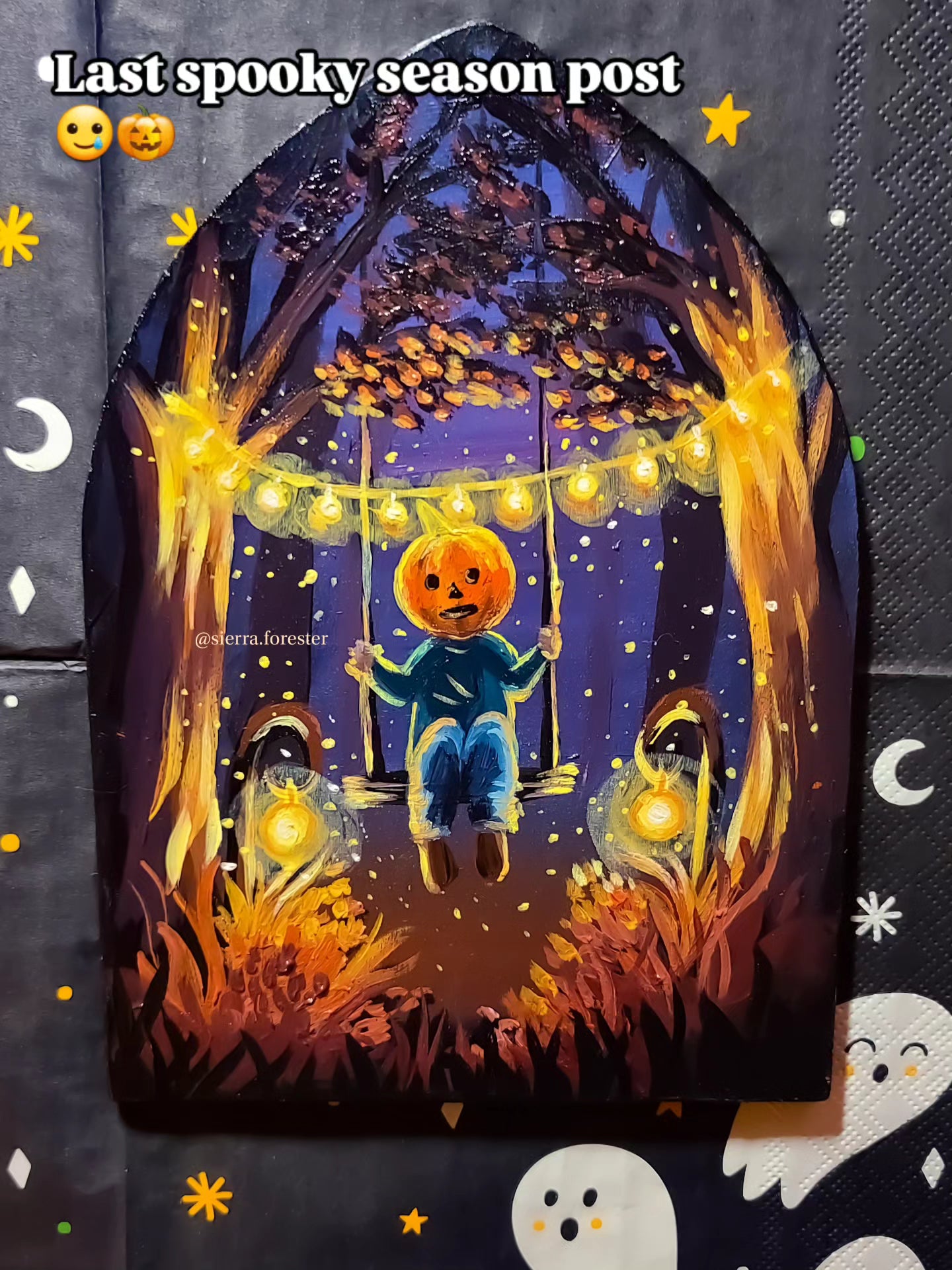 Pumpkinhead Light | Original Painting