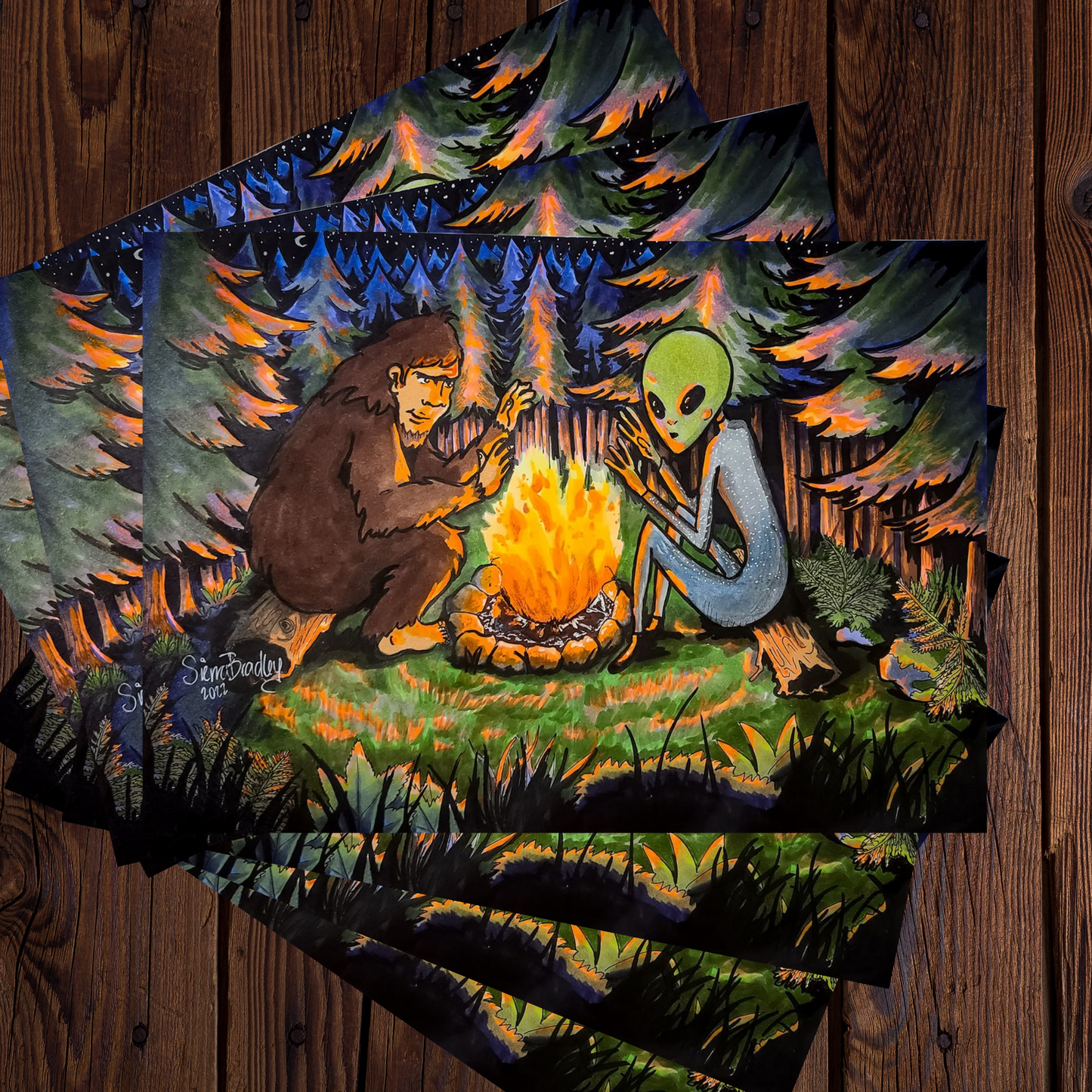 Strange Forest | Art Print